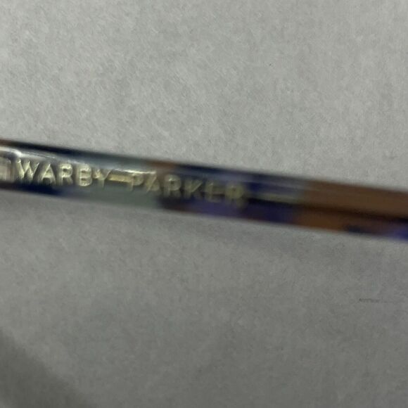 Warby Parker Eyeglasses Daisy 147 Blue Brown Tortoise Frames Only 54 17 142 - Picture 3 of 7